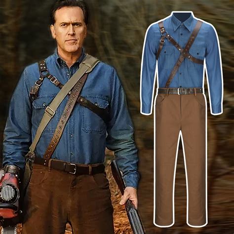 ash evil dead outfit|ash williams costumes.